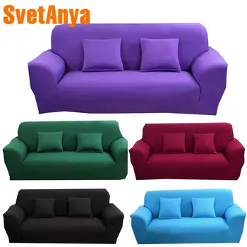 

Svetanya strech Sofa Cover L sectional Slipcovers solid color