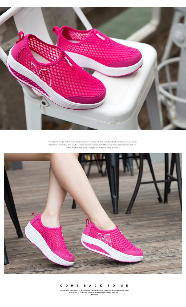 Женская спортивная обувь на плоской платформе; удобные сетчатые воздухопроницаемые кроссовки для женщин; прогулочная обувь; обувь для путешествий