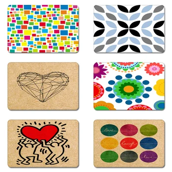 

Geometric Floral Patterns Nature Rubber Table Mouse Pad Laptop Computer Enclosure Mousepad Mat