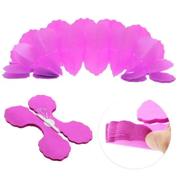 1PCS Colorful Four Leaf Clover Paper Garlands For Home Party Wedding/ Baby Shower /Kids Birthday Party Festival Decoration