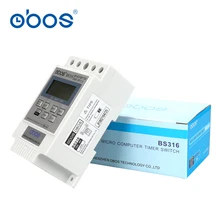Novo 220 V relé interruptor do temporizador 24 horas interruptor do temporizador com 10 vezes on/off por dia tempo definido gama 1 min-168 H frete grátis com vídeo(China)