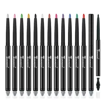 Двухсторонний цветной гель подводка для глаз пятнистая защита от пота легкая цветная подводка для глаз ручка