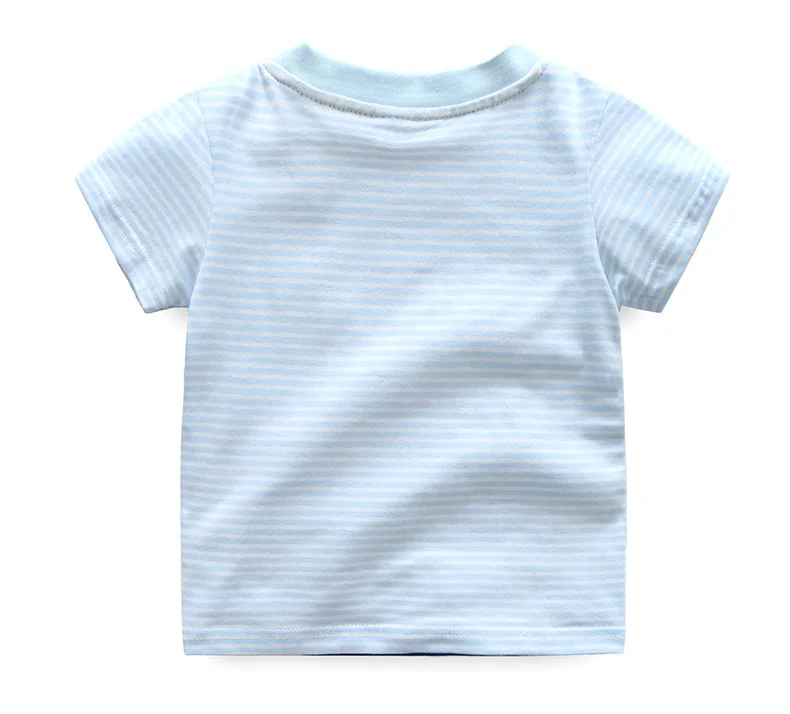2017 New Brand top quality kids clothing summer boys short sleeve O-neck t shirt Cotton embroidery cartoon striped tee tops HTB1fAHLQFXXXXcKXVXXq6xXFXXXc - 2017 New Brand top quality kids clothing summer boys short sleeve O-neck t shirt Cotton embroidery cartoon striped tee tops