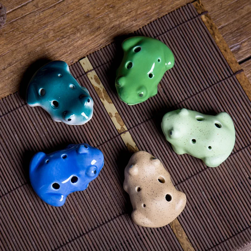 

Small frog modelling of 6 Kong Xiaotao flute wholesale cute animal modelling stalls