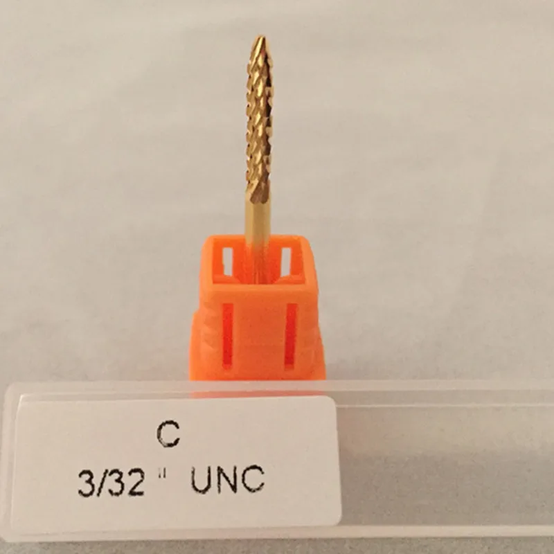 

High quality 1pcs Under Nail Cleaner Bit carbide nail file drill bit nail art salon tools electric dril bit