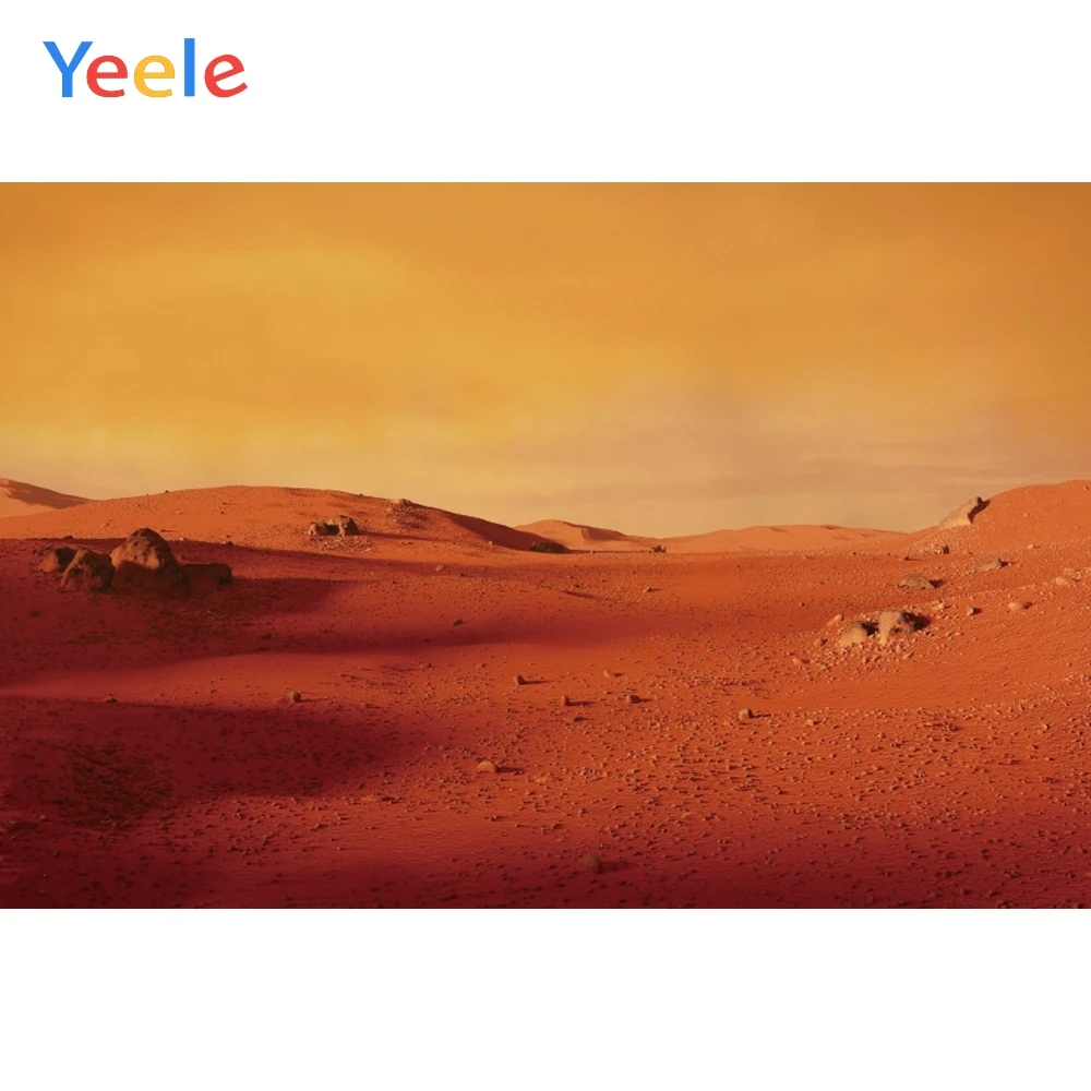 

Yeele Landscape Sunset Desert Stones Painting Decor Photography Backdrops Personalized Photographic Backgrounds For Photo Studio