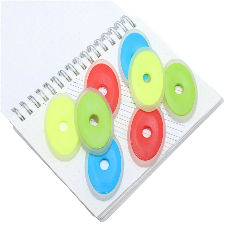 4 Pcs Neutral Erasable Pen Special Rubber Cute Cartoon Oval Eraser Children Students Stationery Gifts