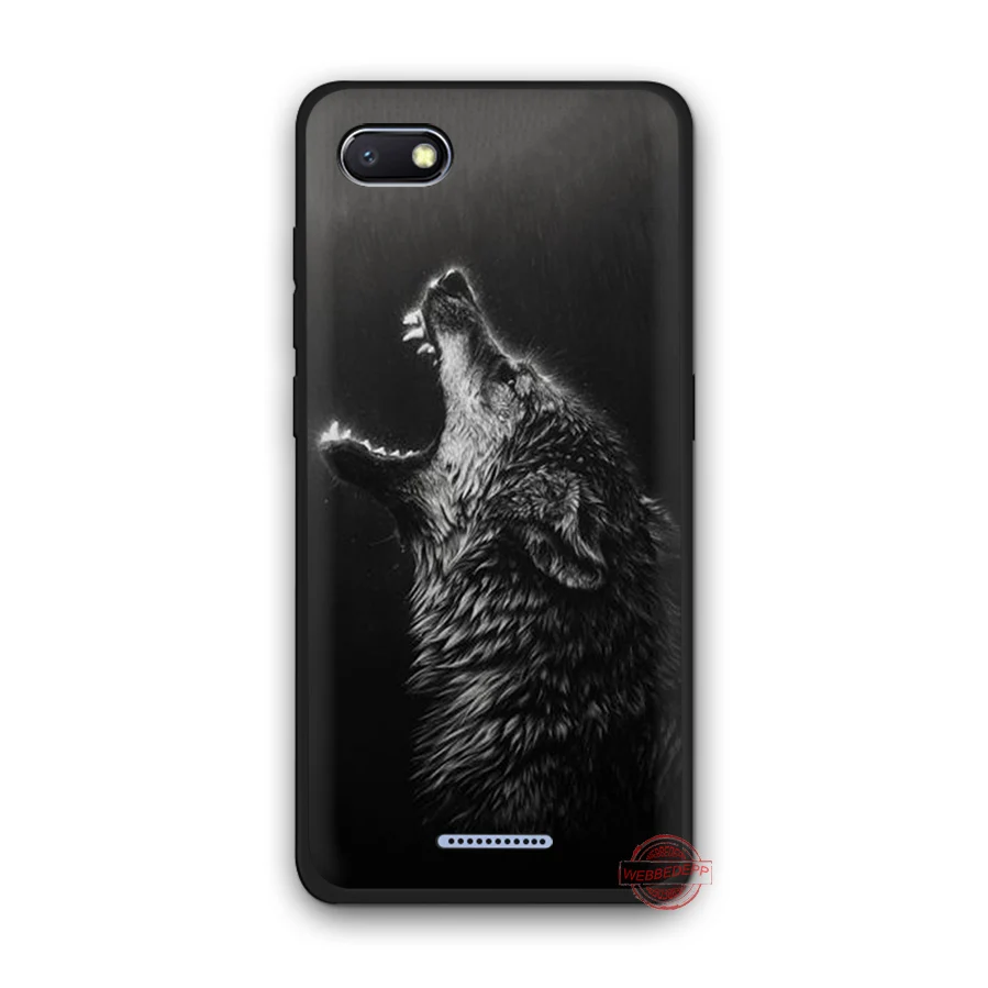 WEBBEDEPP волк коллаж искусство мягкий чехол для телефона для Redmi Note 8 7 6 5 Pro 4A 5A 6A 4X5 Plus S2 Go чехол s - Цвет: 4