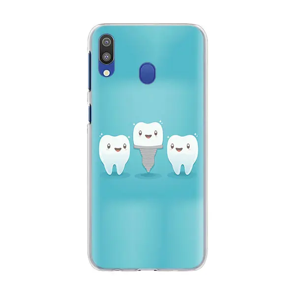 07 Стоматолог Зубной увенчанный зуб Чехлы для samsung Galaxy A30 A50 M10 M20 M30 A6 A7 A8+ A9 S10 плюс S10e жесткая задняя панель из поликарбоната - Цвет: 07