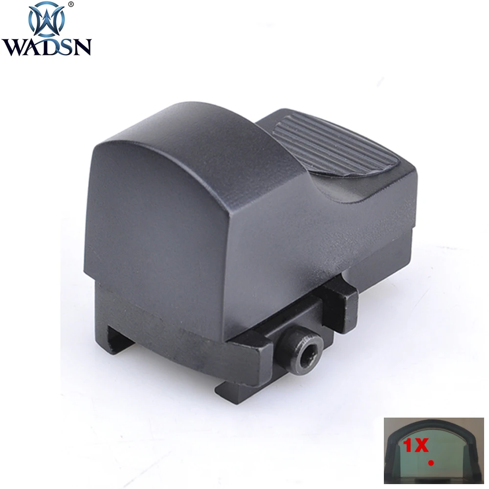 

WADSN Outdoor Hunting Optics Riflescope Tactical 1X Red Dot Reflex Rifle Scope Shooting Airsoft Sight AO3034