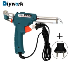 DIYWORK Электрический паяльник ручной паяльник сварочный инструмент США штекер с ЕС вилка конверсионная головка