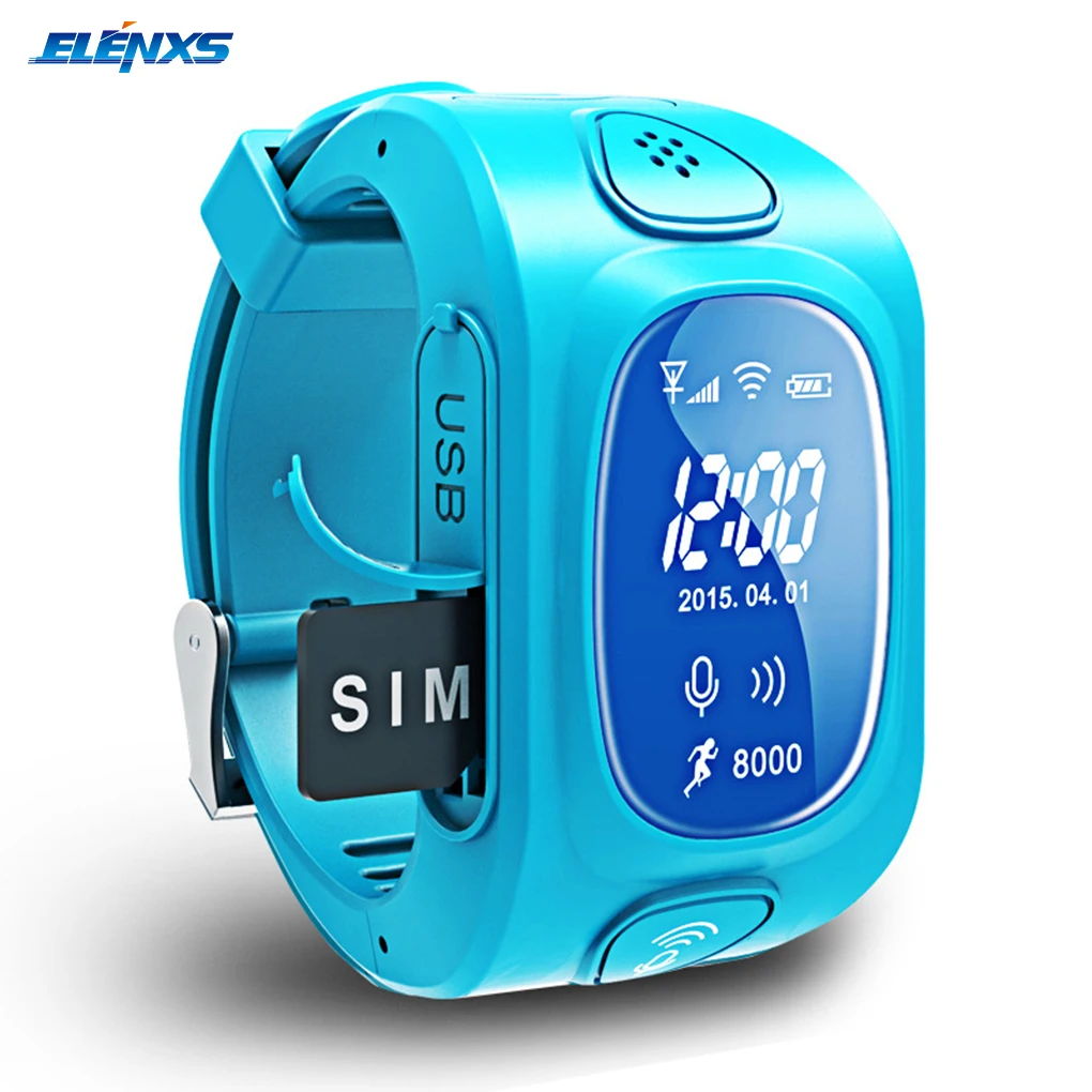 

Y3 Children Kids Smart Wrist Watch Wifi GPS Tracker SOS Call for IOS Android