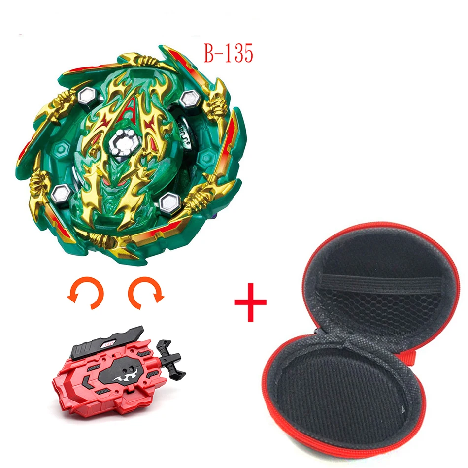 TAKARA TOMY Beyblade Burst B-144 B-139 B-133 B-131 игрушки с пусковым устройством металлическое лезвие Fusion Бог Прядильный механизм лезвия - Цвет: B135 launcher