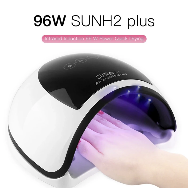 SUN 5X Plus Светодиодный УФ-светильник для сушки ногтей 96 Вт/48 Вт/36 Вт ледяная лампа