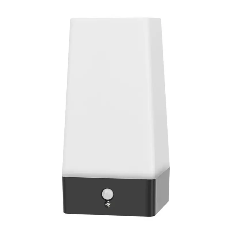 

Square LED Lamp Movement Sensor Light Control Double Induction Night Light