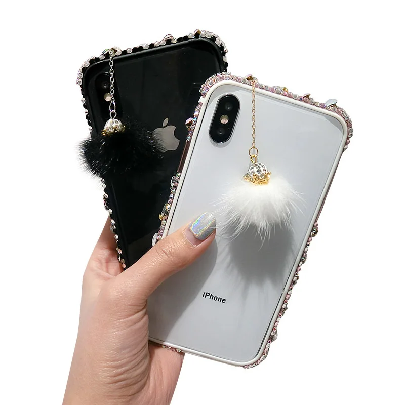 

Woman For Iphone 8 Case Luxury For Iphone5 5s 6 7 8plus X Case Luxury Diamond Mobile Phone Bags Cases