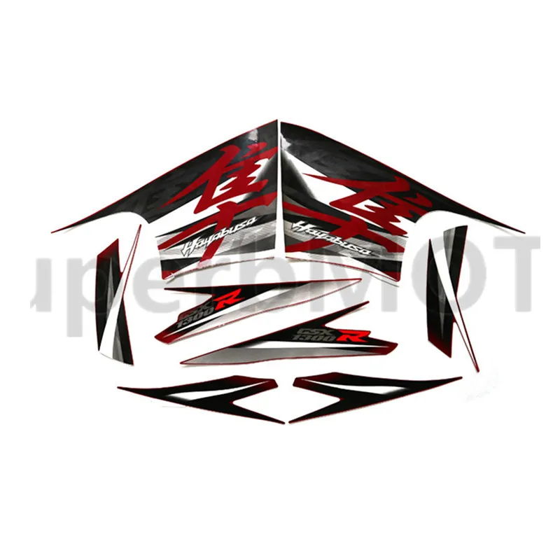 

For Suzuki GSXR1300 HAYABUSA 2008 2009 2010 2011 2012 3M Sticker Fairing Stickers Whole Car Sticker