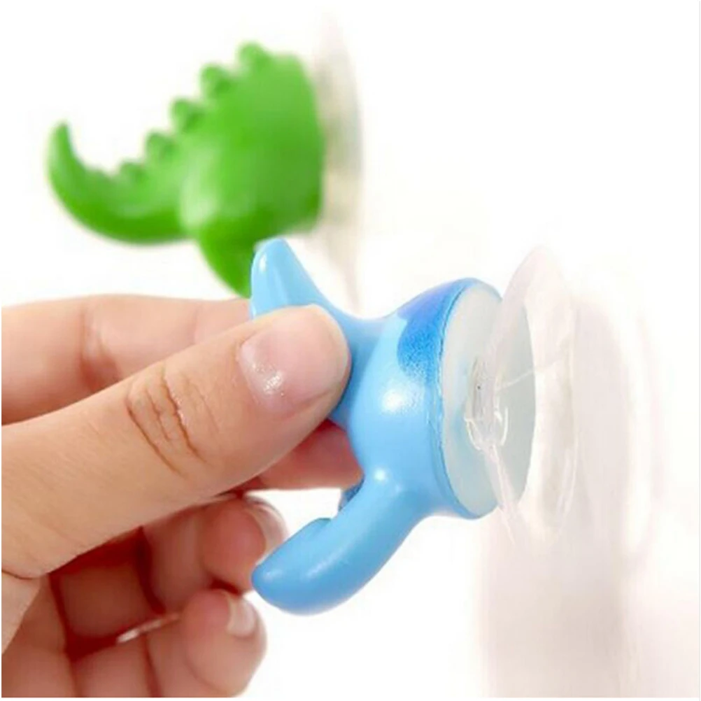 

6 Colors Kawaii Cartoon Animal Tail Rubber Sucker Hook Key Towel Hanger Wall Holder Hook Home Office Use 1 pcs Best Selling