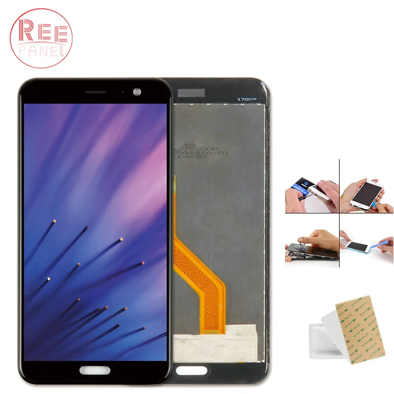 

Original 5.5'' 2560x1440 Super LCD Display For HTC U11 LCD Touch Screen Digitizer For HTC U11 LCD Display Replacement Parts