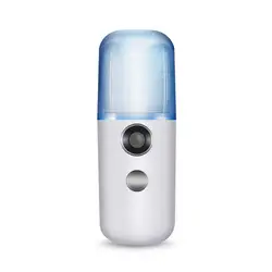 Портативный мини Mist спрей для лица увлажняющий USB Перезаряжаемые Приспособления для красоты лицо увлажнитель ежедневно охлаждающей воды