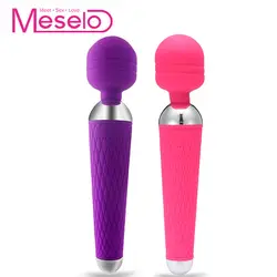 Meselo Mulitspeed вибратор секс-игрушки для женщин мастурбатор игрушки для взрослых вагинальный, клиторальный G-spot вибратор Дилдо USB Эротические