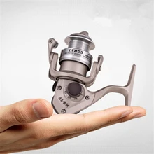 Mini spinning fishing reel 5.1:1 ultra-light high-strength Spinning Reel Bass Carp Fishing Tackles free shipping
