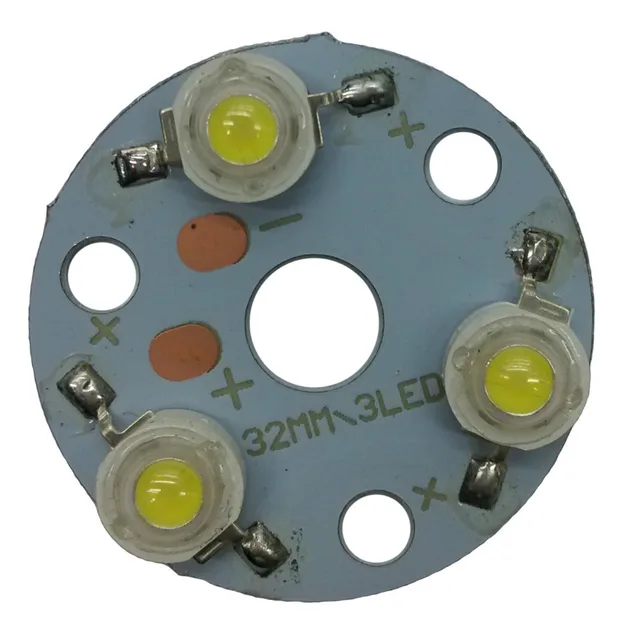 10pcs-lot-3w-3-1w-high-power-warm-white-led-330lm-32mm-pcb-star-platine