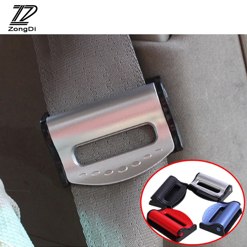 ZD 2X Car Safety Belt Clip Seat belt holder for VW polo passat b6 b5 BMW e46 e39 e36 e90 Mazda 3 6 cx-5 Lada granta accessories