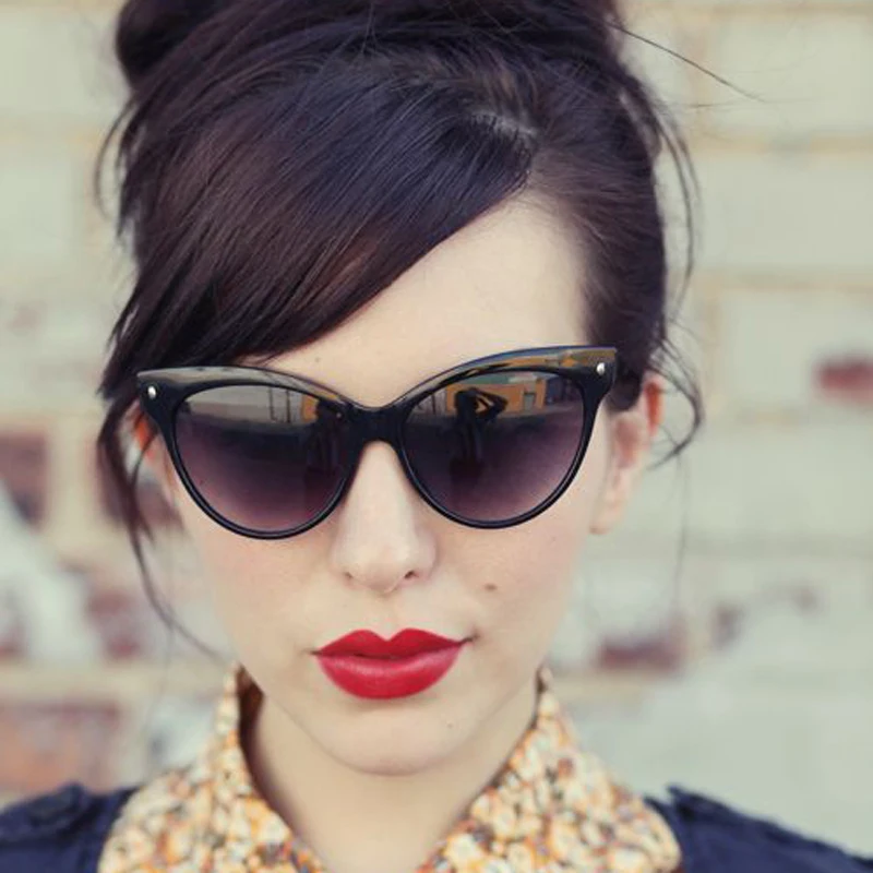 

ARTORIGIN Cat Eye Sunglasses Women Gradient Oversized Sun glasses Female UV400 lunette Oculos De Sol Feminino Drop Ship AT102