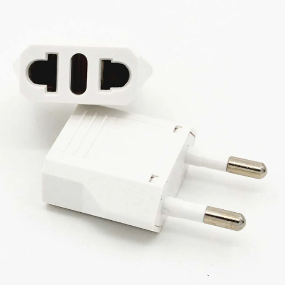 Universal white black 10A 220V small power conversion plug European