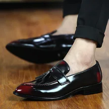 Pointed Toe Men Shoes 2016 High Quality Genuine Leather Flats Slip-On Bullock Business Men Oxfords Shoes Men Fashion Shoes цена Pointed Toe Men Shoes 2016 High Quality Genuine Leather Flats Slip-On Bullock Business Men Oxfords Shoes Men Fashion Shoes цены онлайн