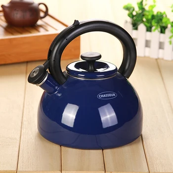 

2.5L thick enamel whistling kettle kettle teapot jug cooker pot by Chinese medicine pot