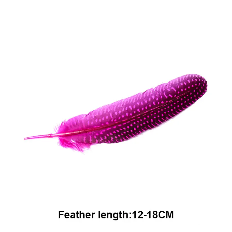 Best Selling 30 Chicken Feather Natural Feather 12-18CM Wedding Dress DIY Jewelry Fluffy Wedding Exquisite Crafts Accessories