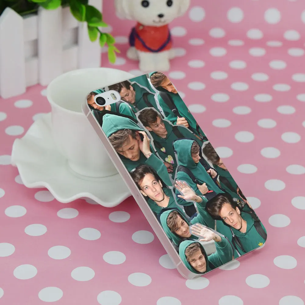 G132 Louis Tomlinson Transparent Hard Thin Case Cover For Apple iPhone 4 4S 5 5S SE 5C 6 6S 7 8 X Plus