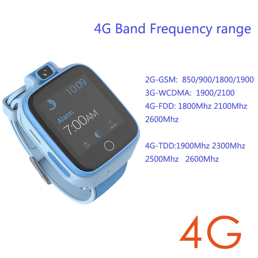Funelego 4G Smart Watch For Kid Compatible 2G 3G SIM Card With GPS Location Tracker Child Phone Watch Waterproof Multi Language