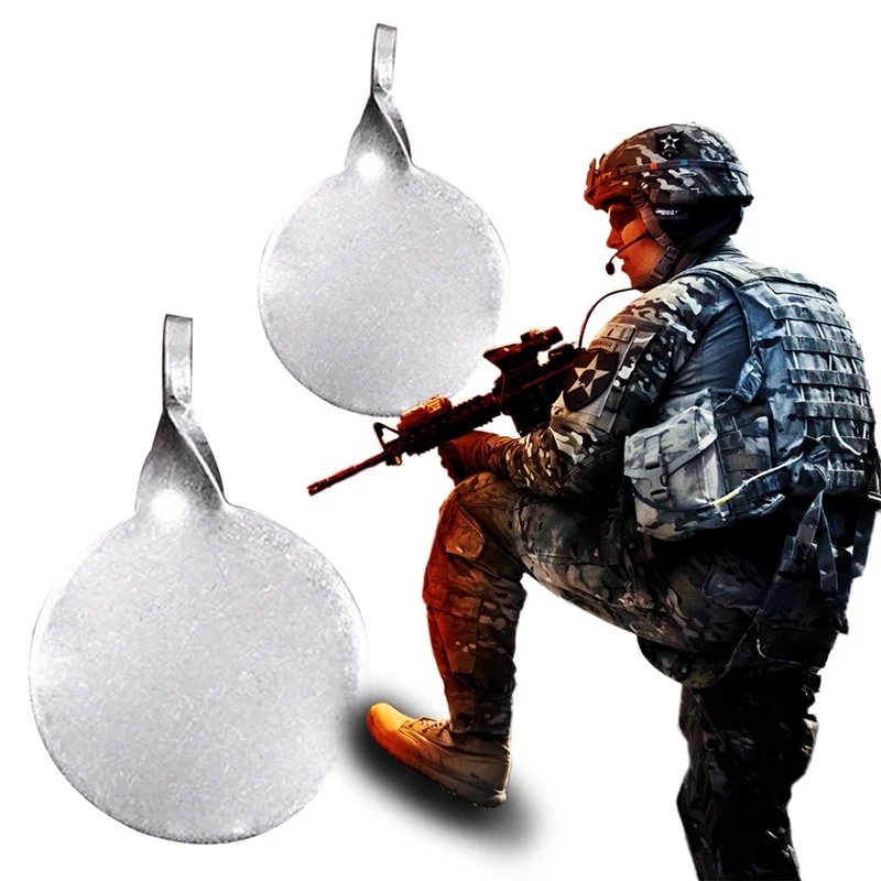 

2019 Stainless Steel Target Bullseye 3cm 4cm for Shooting Hunting Slingshot Catapult Aim For Airsoft Hunting Wargame