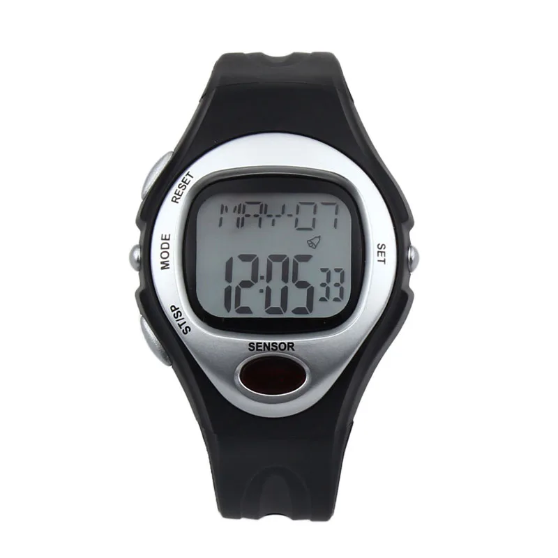 

Creative Fashion Waterproof Digital LCD Pulse Heart Rate Monitor Calories Counte Digital Watches relogio masculino