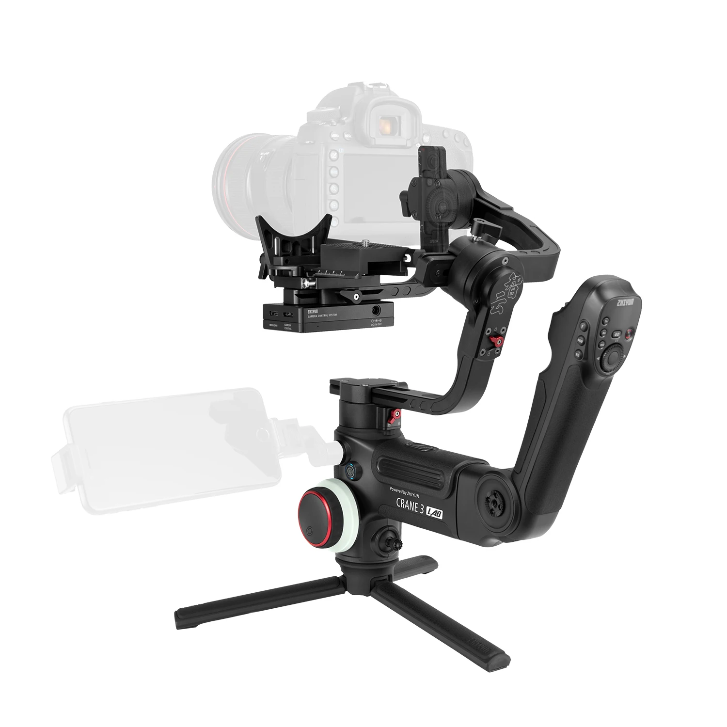 ZHIYUN Crane 3 лаборатории х осевой ручной шарнирный стабилизатор для камеры GoPro