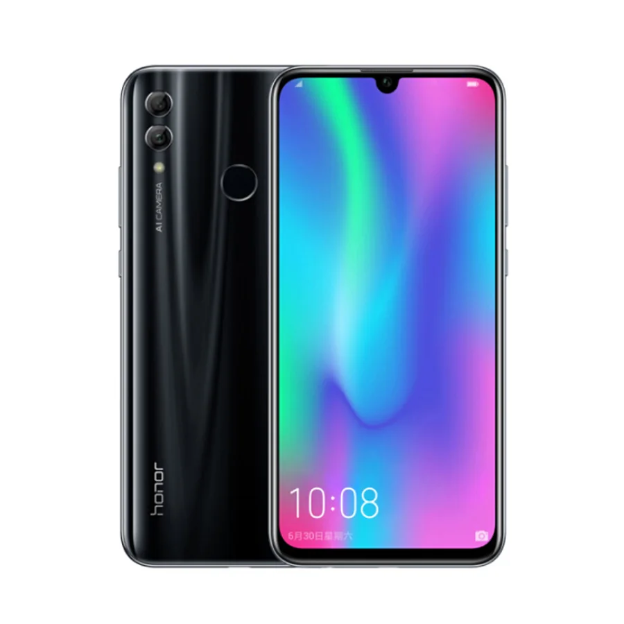 Sale Original Honor 10 lite Mobile Phone 6.21" 6GB  64GB Kirin 710 Octa Core 24MP+13MP Camera 3400mAh Android 9 4G LTE cell phones 1