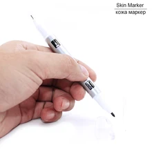 5 шт./лот, Перманентный макияж, позиционирование, акупунктура, точка, медицинский маркер для кожи, для бровей, татуировки, маркер, ручка