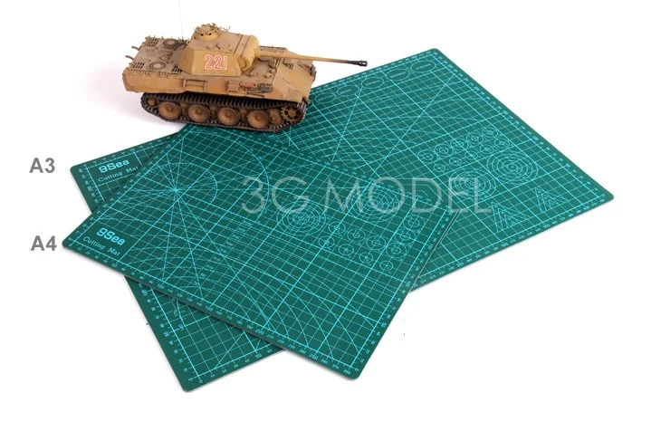 GJQG21 1 шт. A4 Размеры 22x30 см зеленый коврик для резки Craft карты создания новых