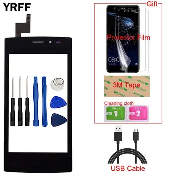 

4.0'' Mobile Touch Screen Panel Sensor For Tele2 Mini TouchScreen Touch Digitizer Front Glass Lens Parts Tools Gift