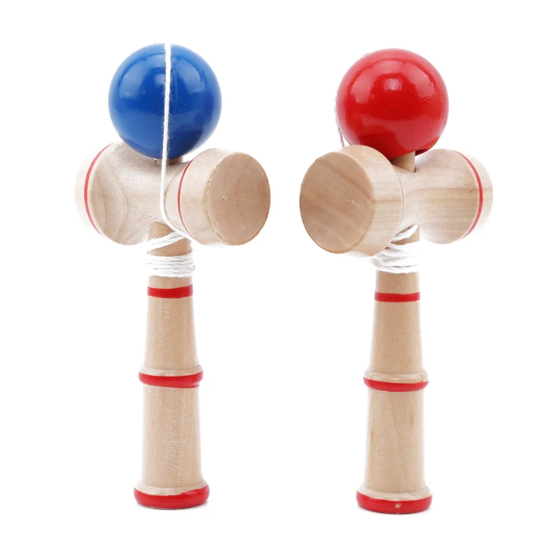 Новое поступление детская игрушка кендама деревянный Kendama умелый мячик для жонглирования игрушка для детей для взрослых День рождения Рождественский подарок игрушка