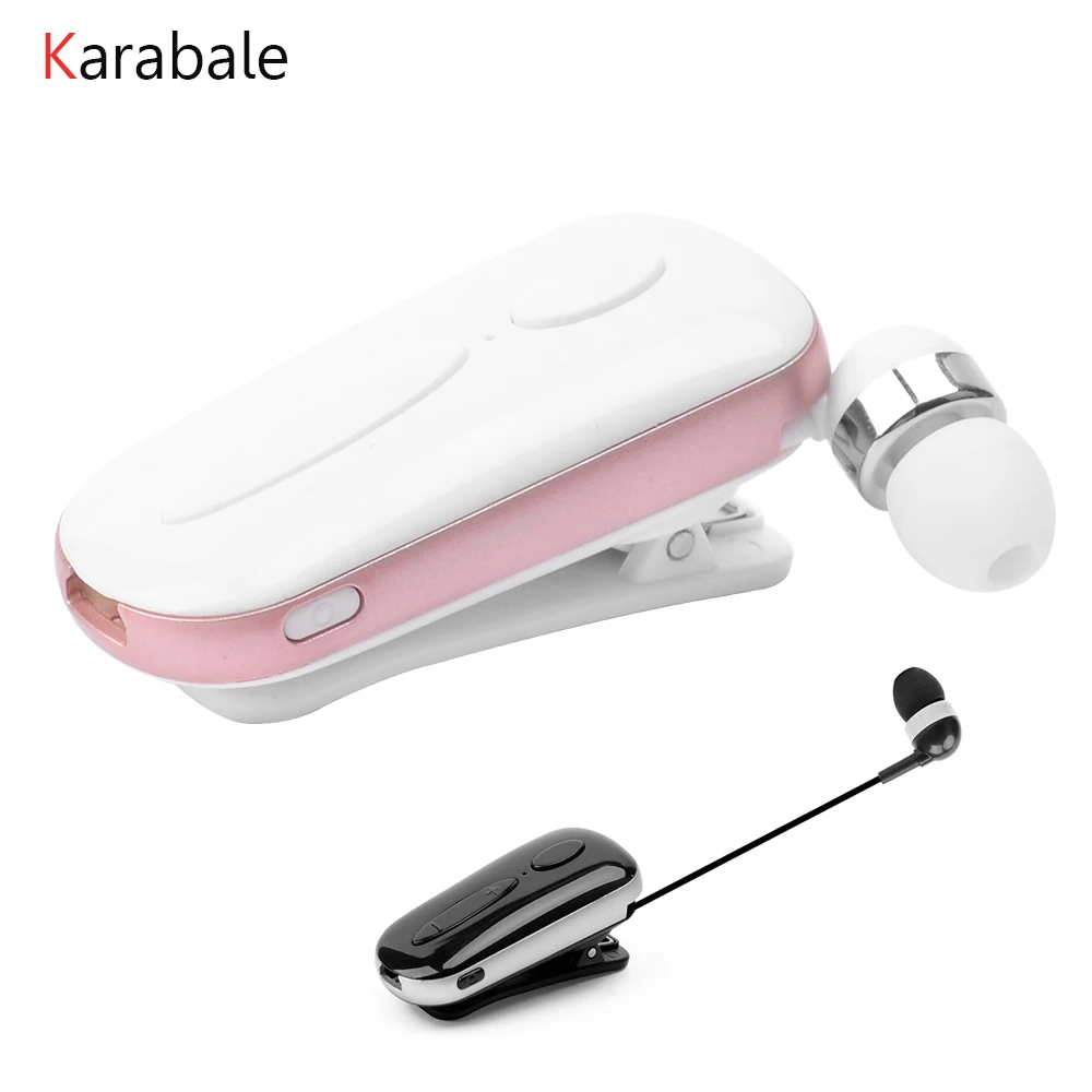 

Karabale K36 Wireless Bluetooth V4.1 Headset CSR DSP Vibrating Alert Wear Clip Hands Free Earphone