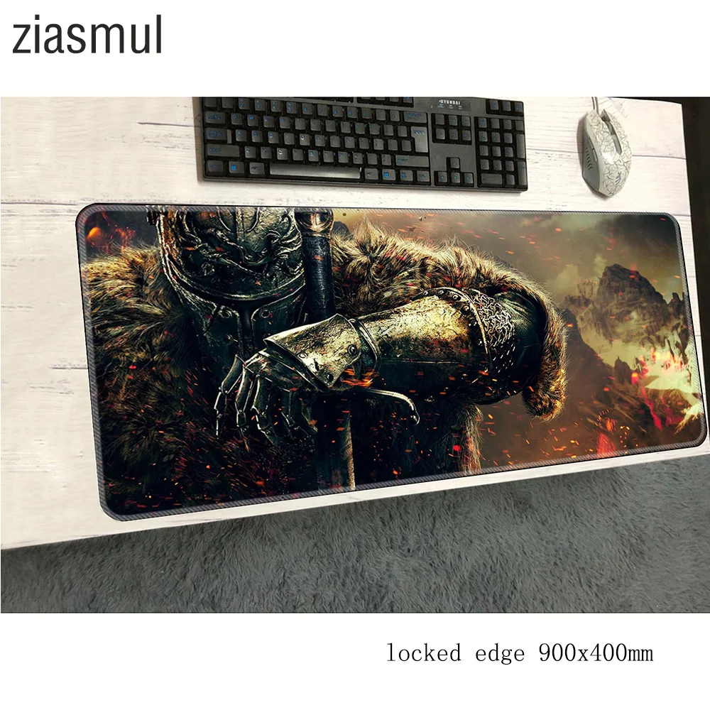 Коврик для мыши dark души 900x400x2 мм крутой новый коврик компьютерной игровые