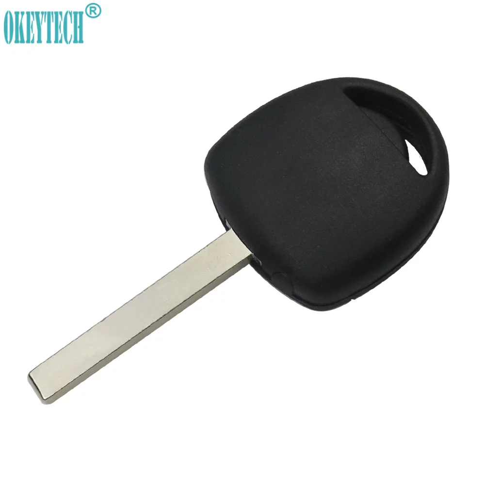 

OkeyTech Car-Styling Transponder Key Shell Case Fob for Opel Vauxhall Uncut HU100 Blade Blank Replacement Transponder Key Cover