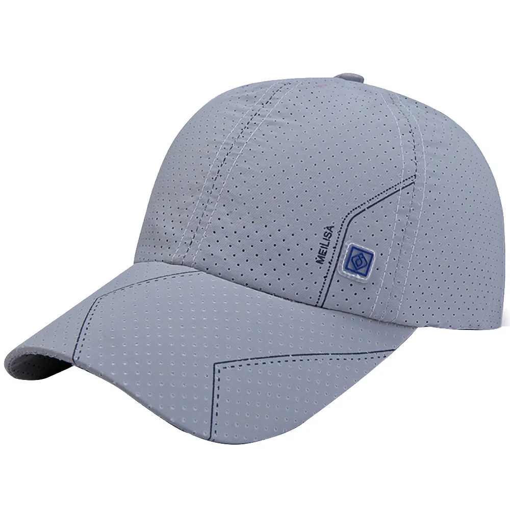 

2019 Fashion Summer Baseball Cap Women Men Mesh Breathable Snapback Cap Unisex Adjustable Sport Hats Dad Hat Bone