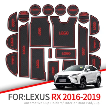 

ZUNDUO Anti-Slip Gate Slot Mat For Lexus RX 300 200t 450h RX200t RX300 RX450h 2016 2017 2018 2019 Accessories Non-slip mats