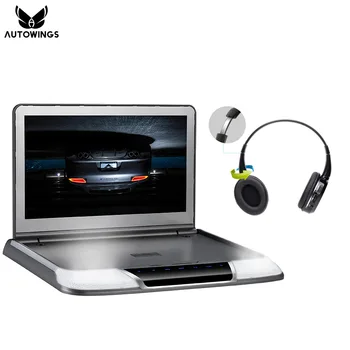 

11.6" Car Ceiling Monitor with Full Format 1920*1080 Flip Down Screen Roof Mount Monitor Video Player HDMI SD Wireless Headphone
