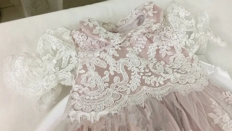 2019-New-Baby-Infant-Dress-White-Ivory-Baby-Girls-Christening-Gown-Lace-Tulle-Long-Baptism-Dress (1)